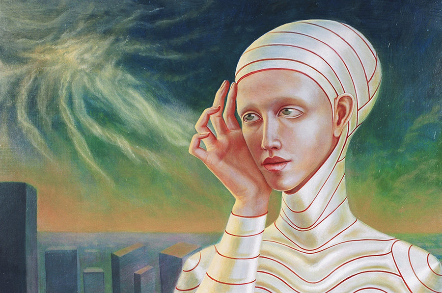 egg tempera and oil on wood, 40x60 cm, 2000
