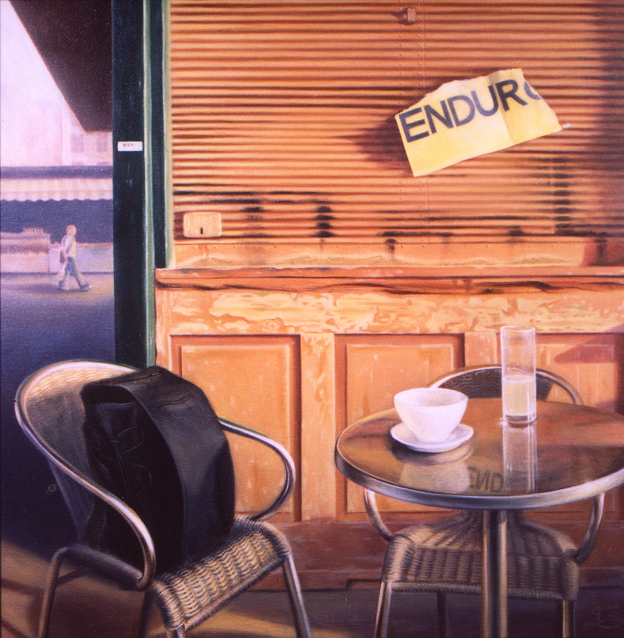 egg tempera and oil on canvas, 60x60 cm, 1999
