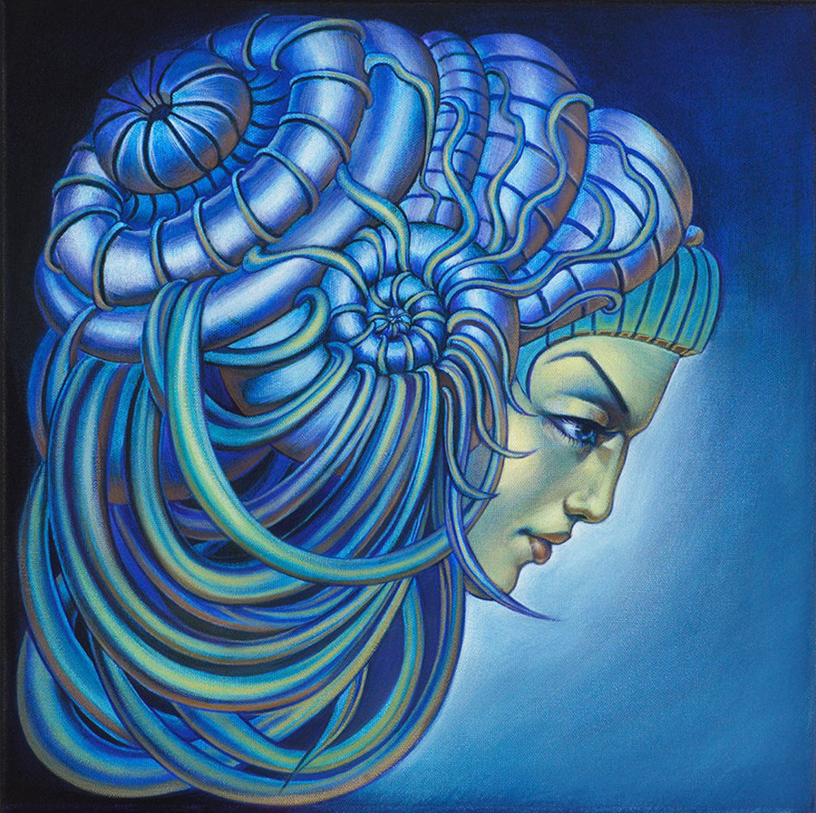 oil on canvas, 40x40 cm, 2002