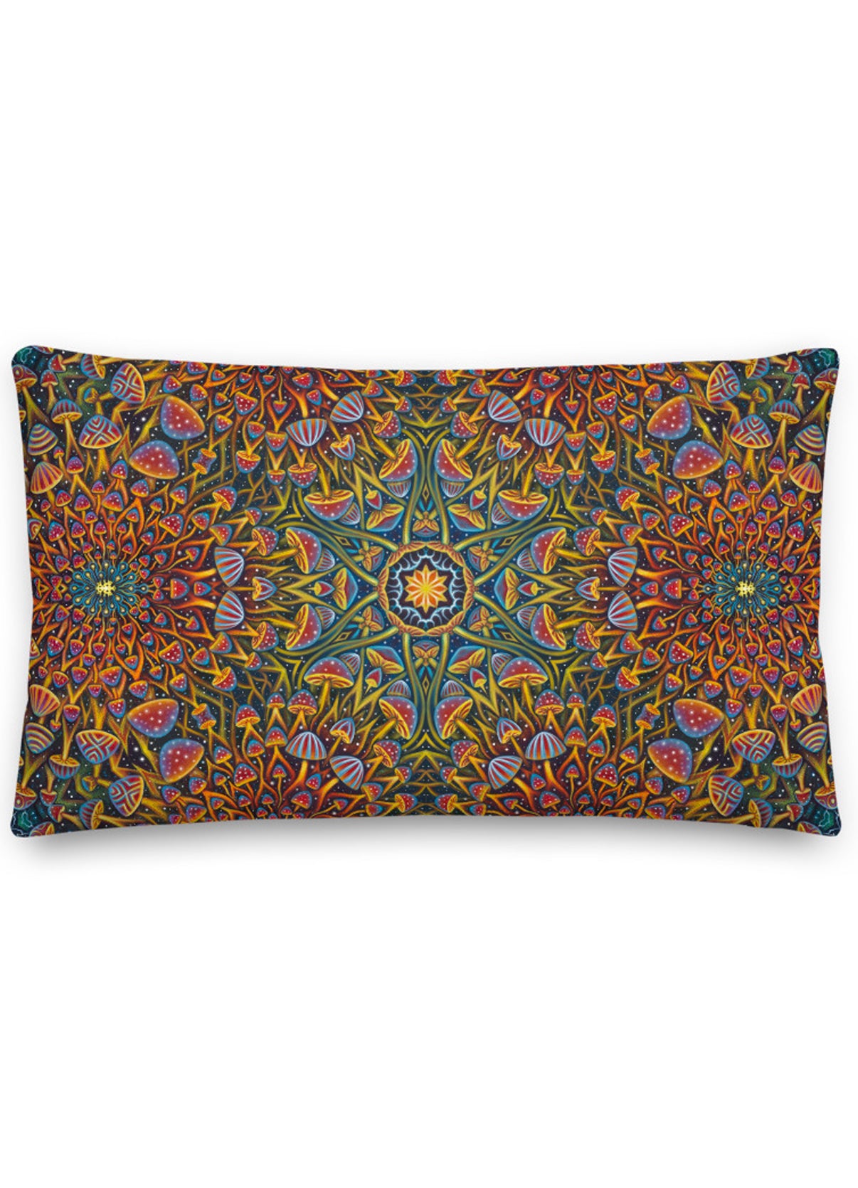 Mushroom Bloom Remix Pillow