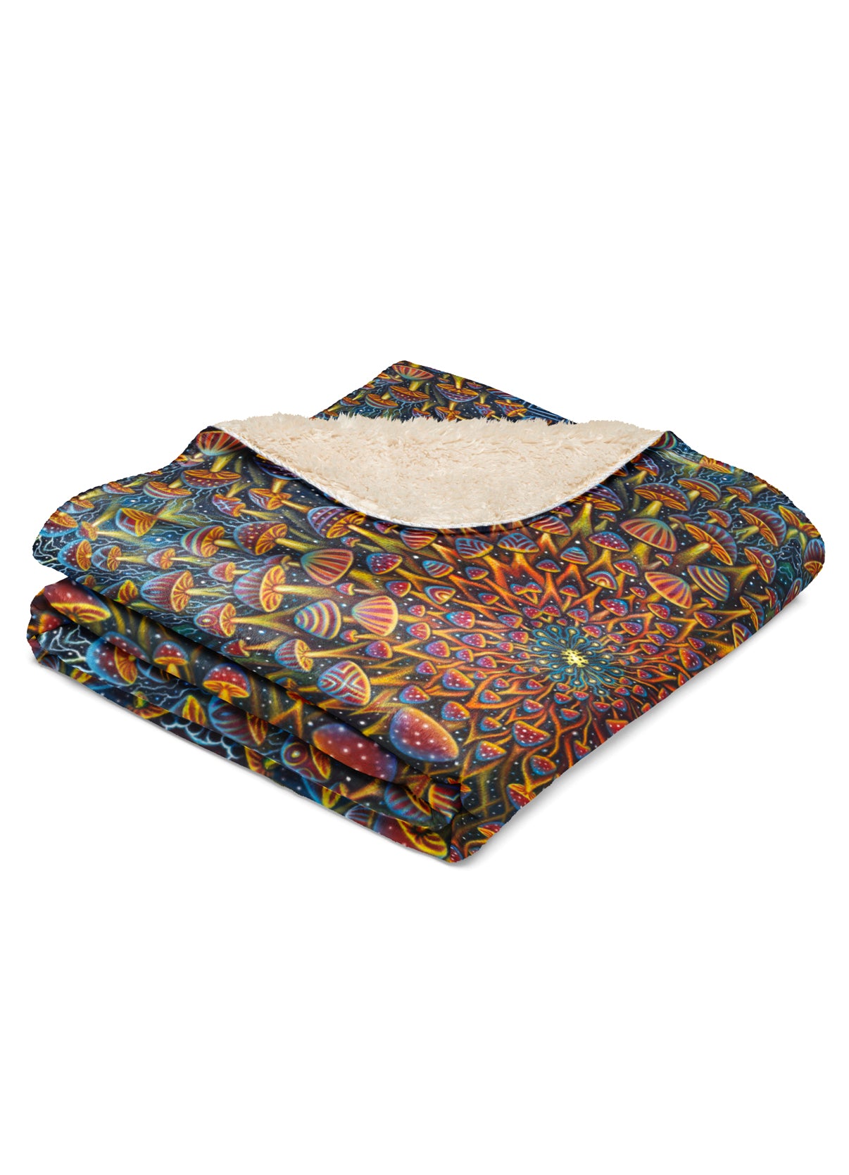 Mushroom Bloom Remix XL Blanket