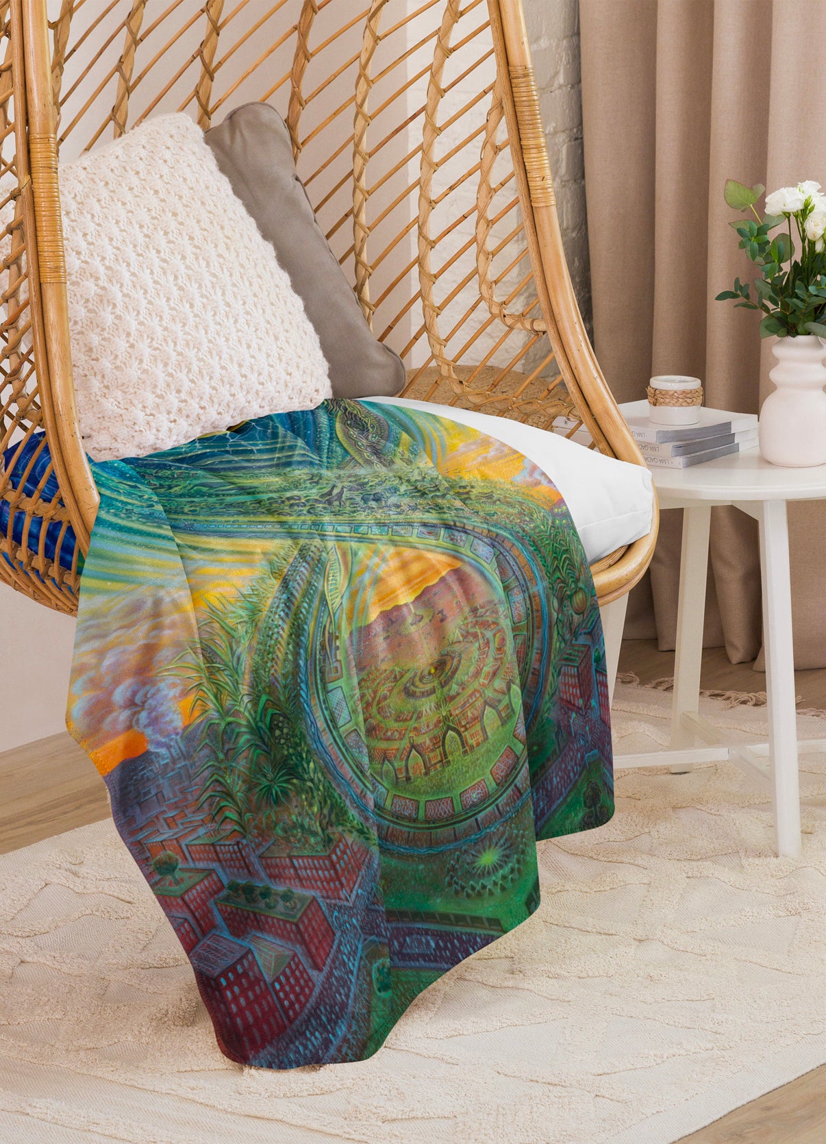 Regenerating Heaven on Earth XL Blanket