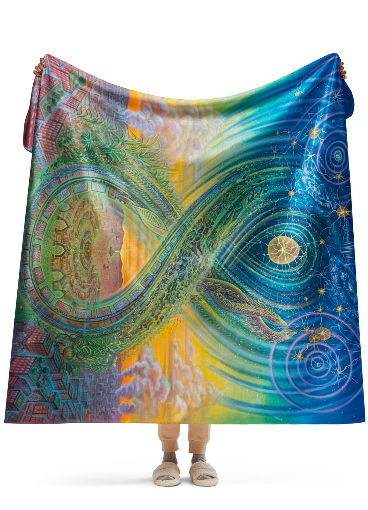 Regenerating Heaven on Earth XL Blanket