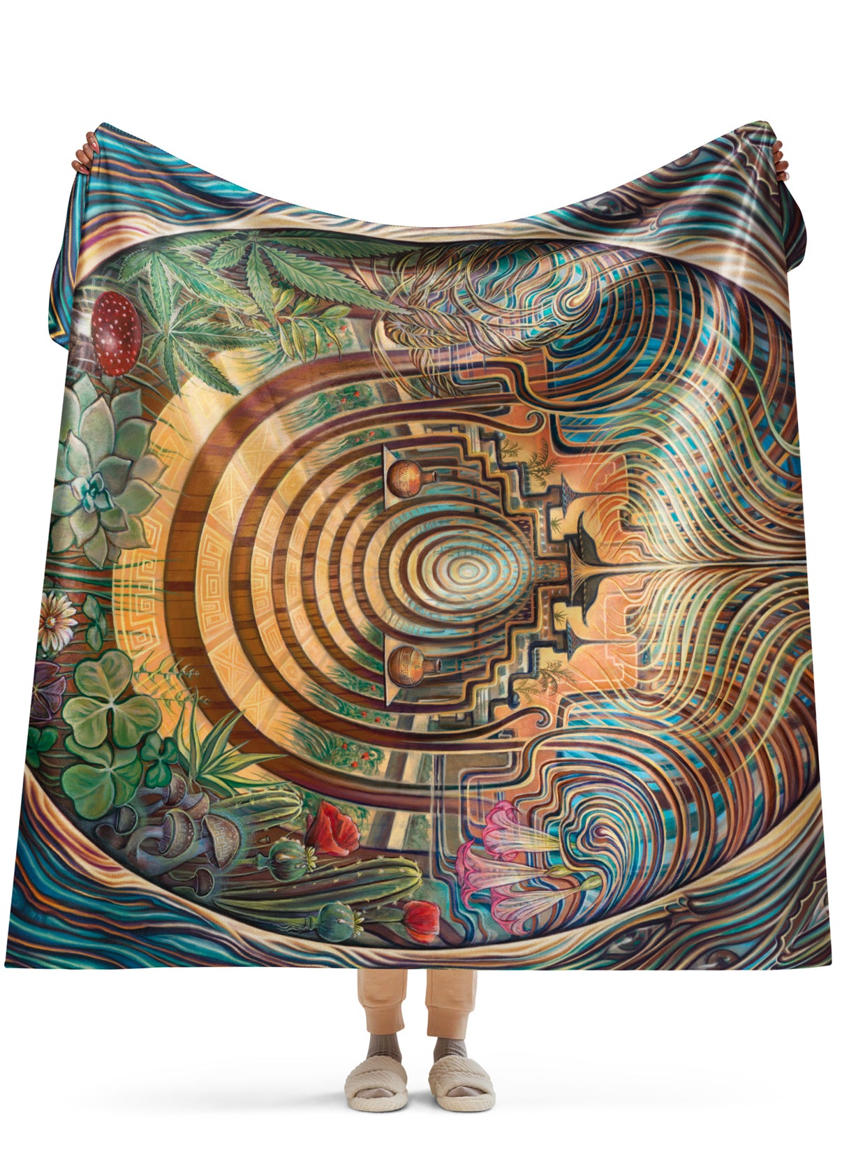 Sacred Garden XL Blanket