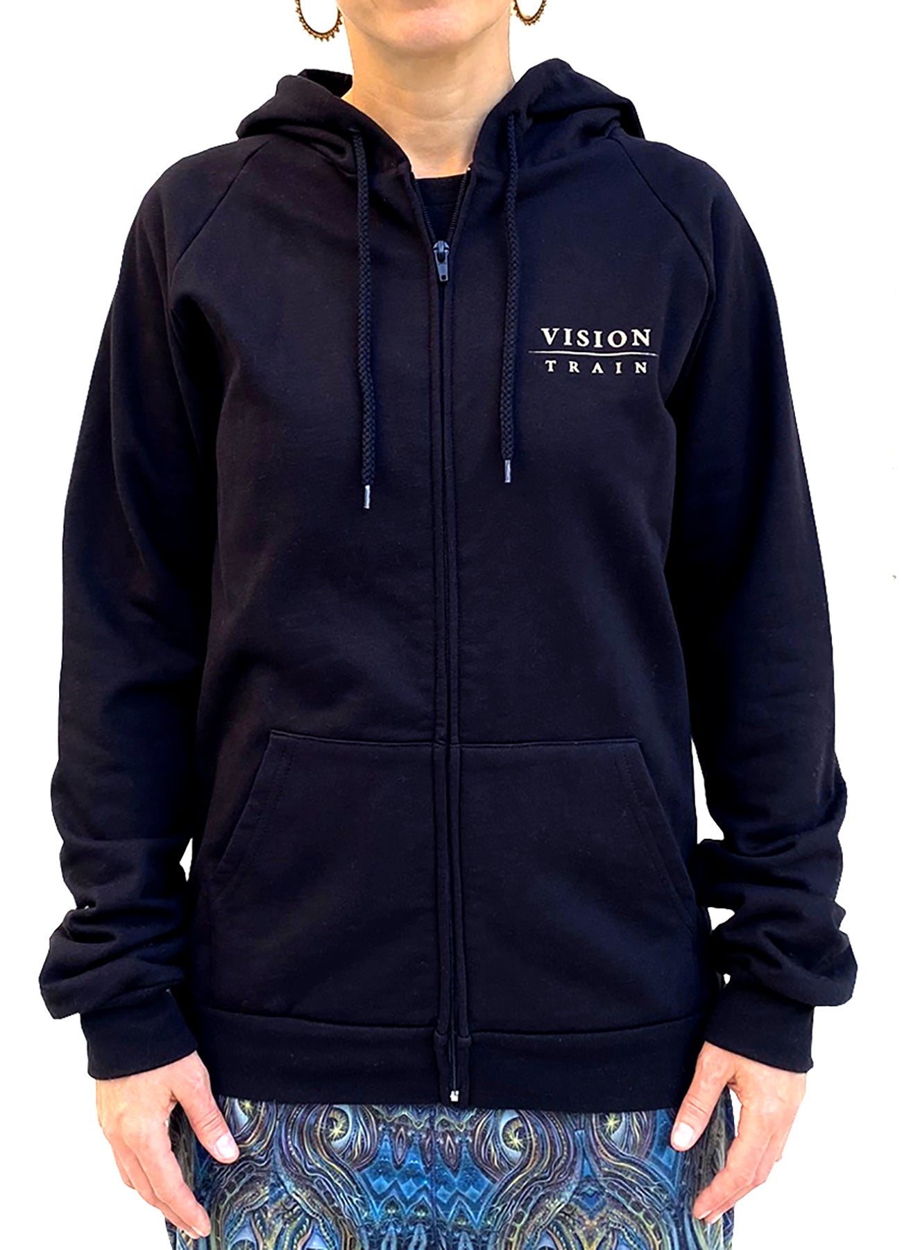 Vision Train Organic Cotton Zip-Up Hoodie