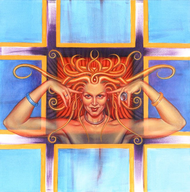 oil on canvas, 100x100 cm, 2002