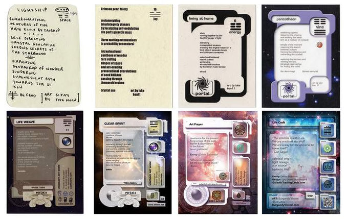 Galactic Trading Card Capstone Deck