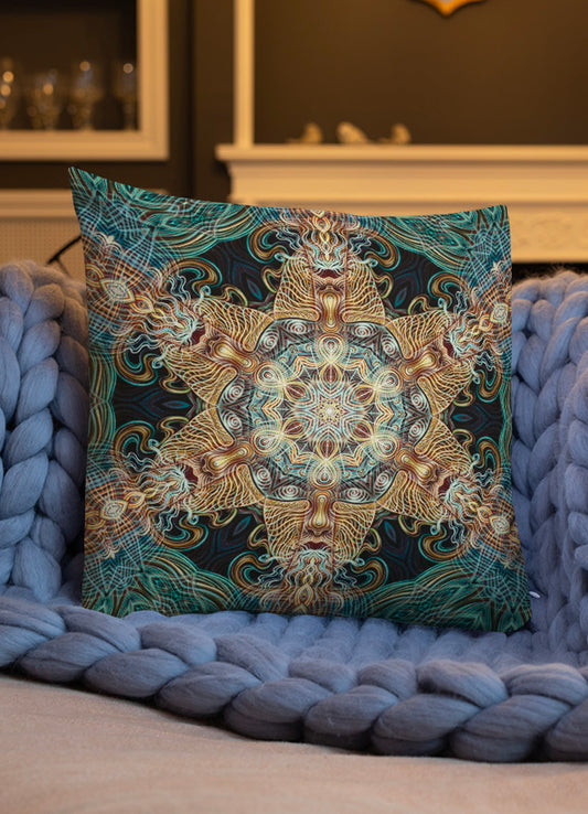 Prophecy Square Pillow