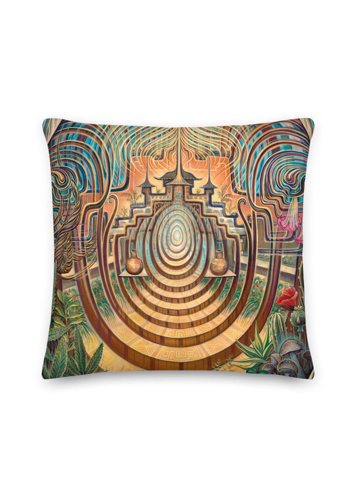 Sacred Garden Pillow