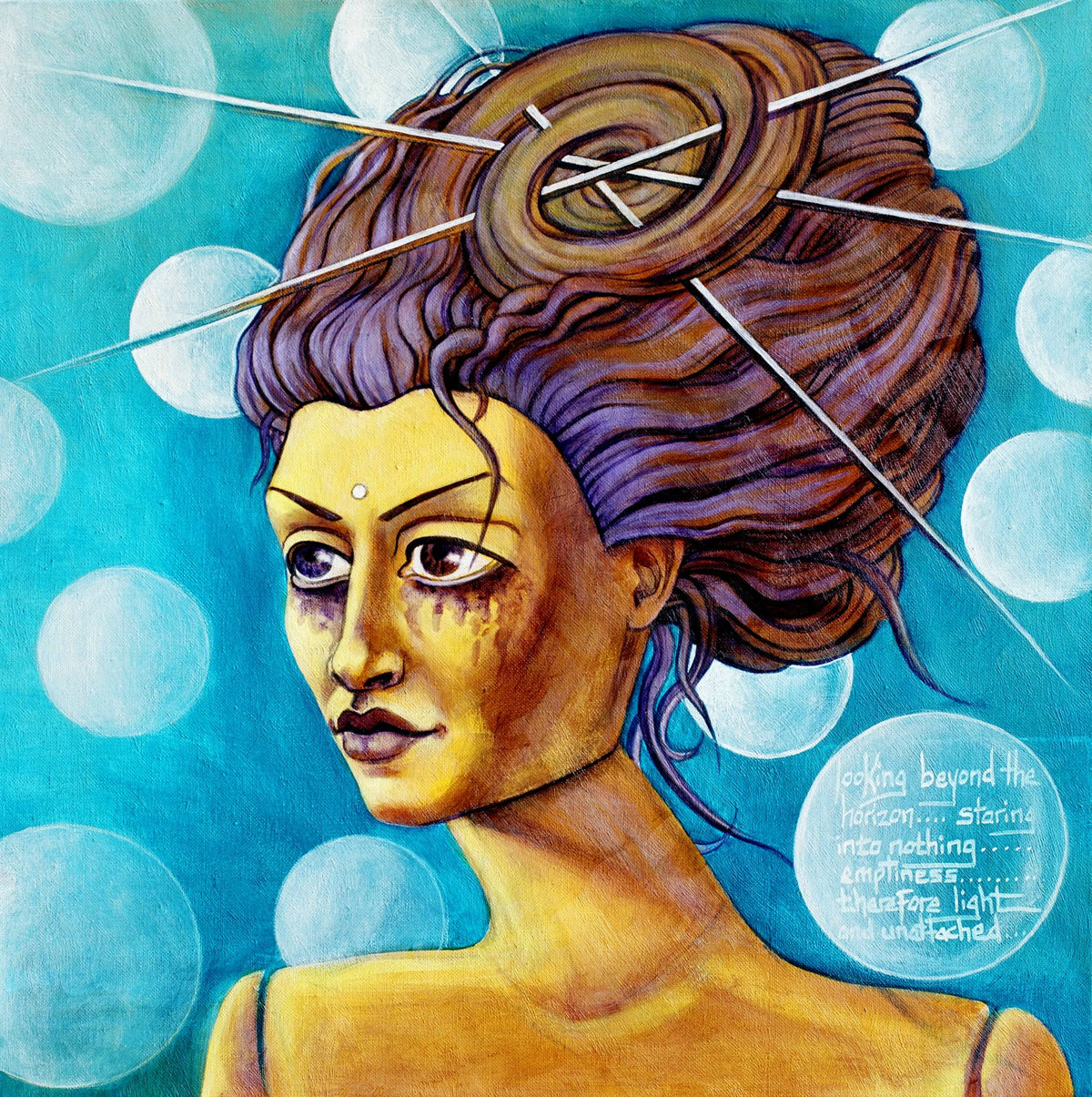 acrylic on canvas, 40x40 cm, 2003