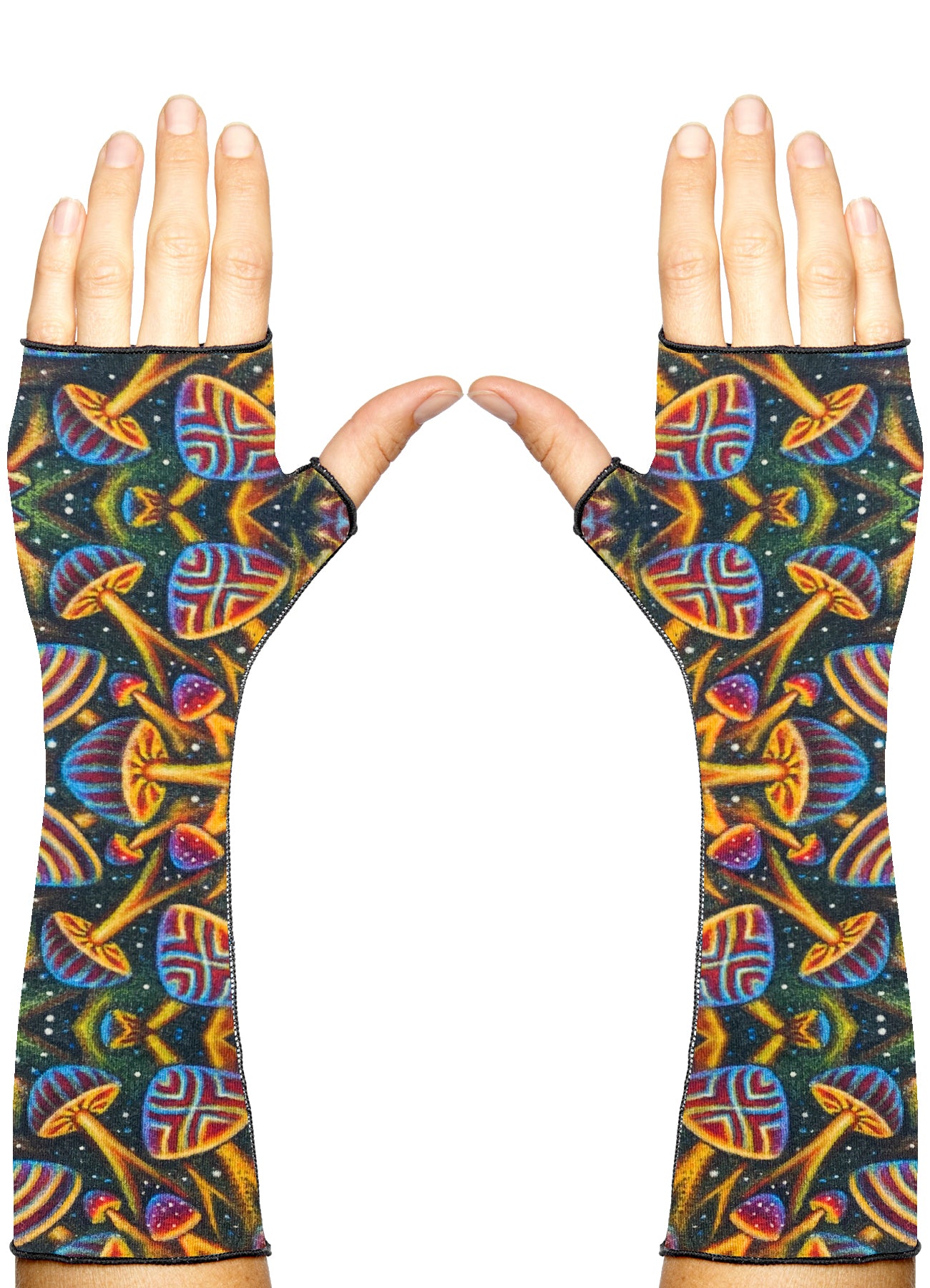 Mushroom Bloom Organic Cotton Gloves - 1