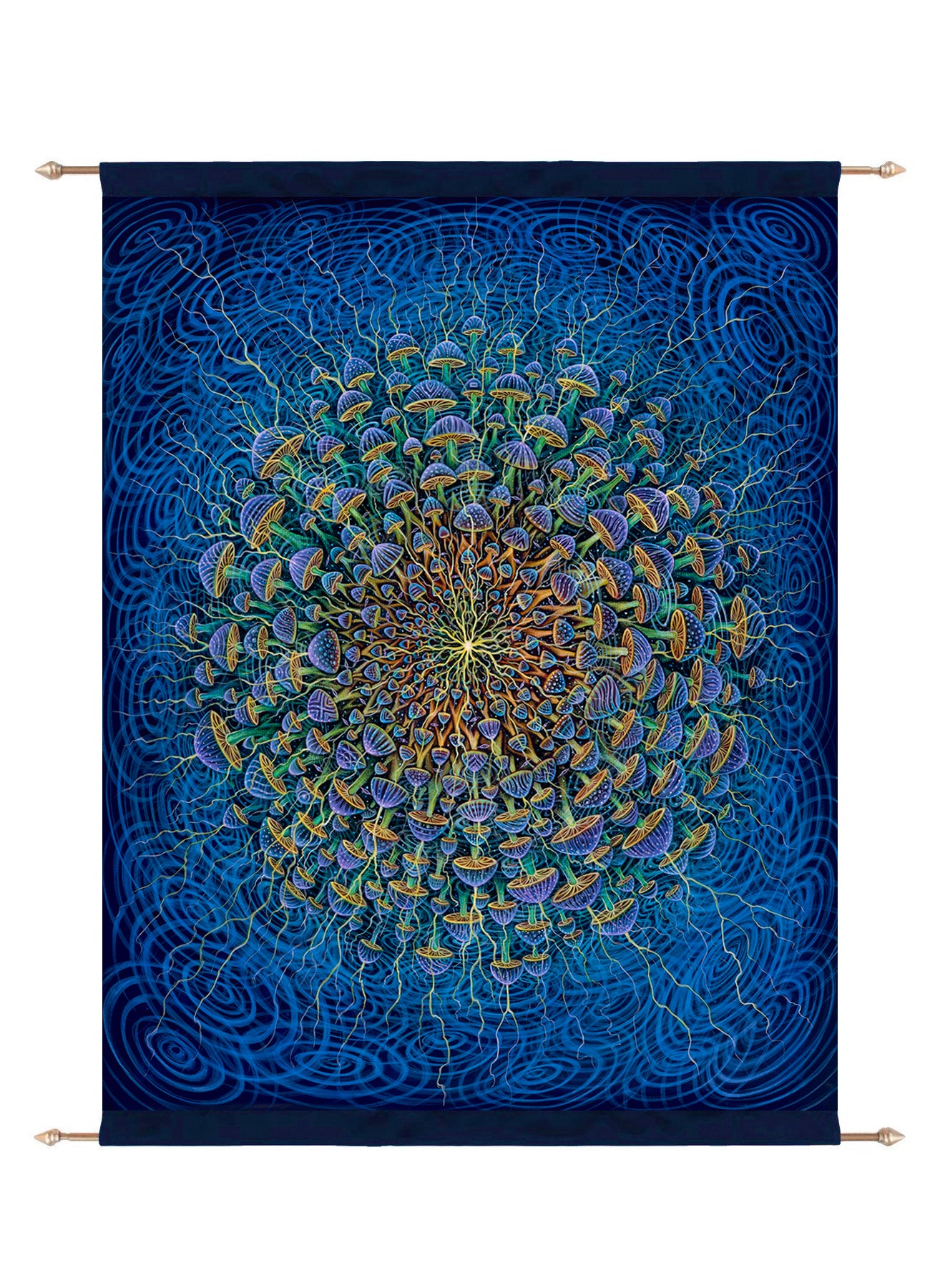 Mycelial Seed Tapestry