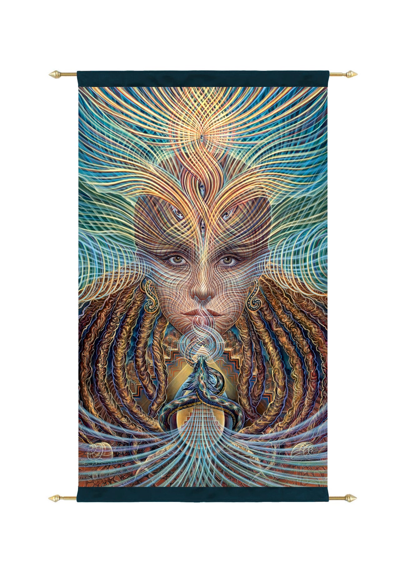 Orphic Awakening Tapestry