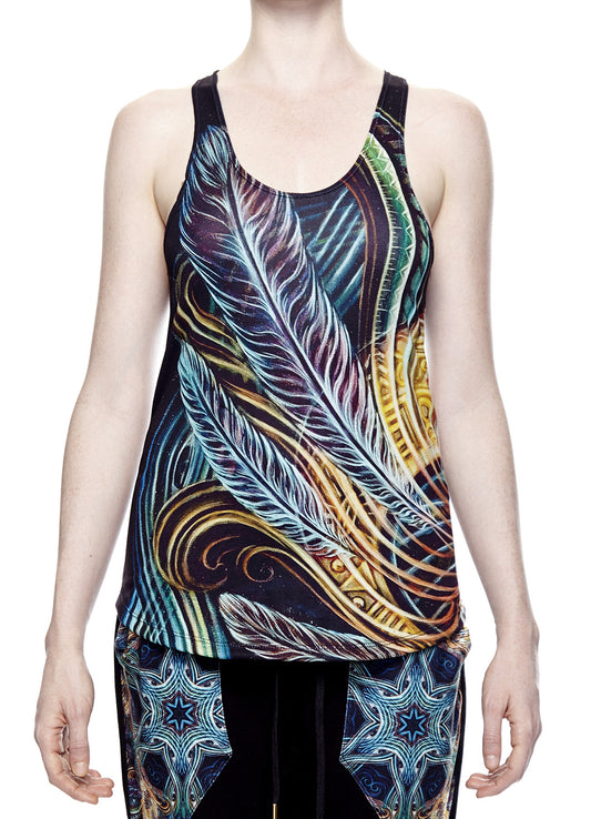 Feather Tank Top